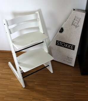 Rastúca stolička STOKKE TRIPP TRAPP biela - 3