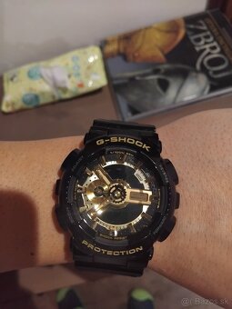 casio g-shock čierno-zlate - 3