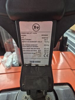 Ručné vedený elektrický vysokozdvižný paletovy vozik - 3