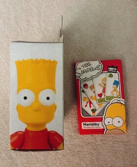 The Simpson figúrka+ karty - 3