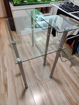 Sklenený konferenčný stolík - 3