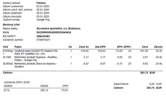 Grafická karta GIGABYTE 9060 XT 16GB 128-bit - 3