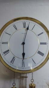 Predám starožitné vyrezávané komodové hodiny FeinMechanik So - 3