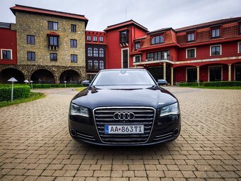 Audi A8 3.0 TDI 184kw 4x4 quattro diesel 6/2013 čierna met - 3