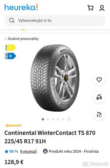 Continental WinterContact TS 870 225/45 R17 - 3