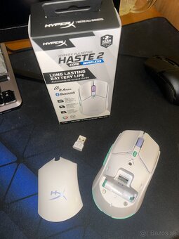 Herná myš HyperX Pulsfire Haste 2 Core Wireless | V ZÁRUKE - 3