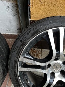 4× disky PBT + letné pneu Taurus 225/40 R18 (18”) - 3