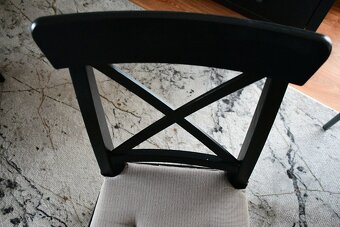 Stolička Ikea s poduškou - 3