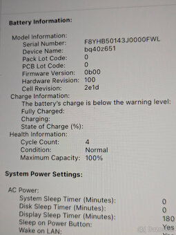 Macbook Pro 14" M4 MAX (14CPU/32GPU/36GB/1TB), 4 bat. cykly - 3