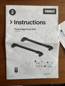 Strešný nosič Thule WingBar Edge - 3