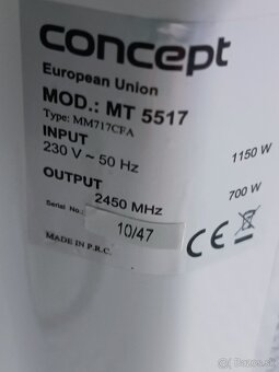 Mikrovlnná rúra Concept - 3