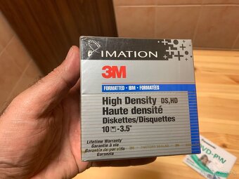 Predám ešte zabalené diskety-IMATION-vintage zbierkové kusy - 3