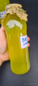 Domáci bazový sirup 2025 - 3