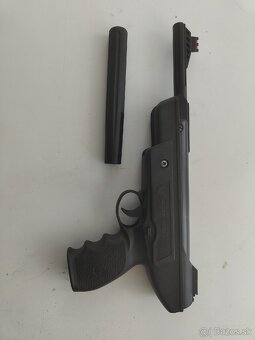 🟢 Ruger Mark I – silná vzduchová pištoľ 4,5 mm – TOP STAV - 3