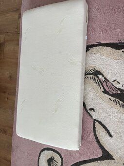 Detská postielka na kolieskach 120x60 - 3