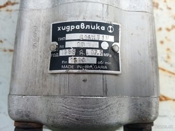 Hydraulické čerpadlo dvojité C14X - 3