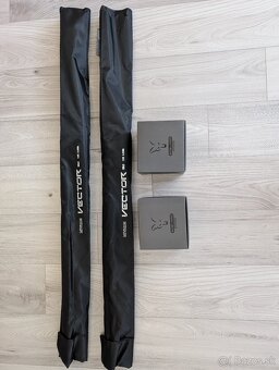 2x MIVARDI VECTOR Mk2 ft12 3.5lb + 2x FOX EOS Pro - 3