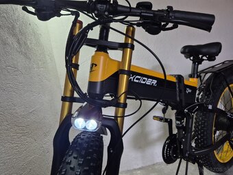 Elektrobicykel ,skladaci,zabalený nepoužitý  1000w , 45km/h - 3