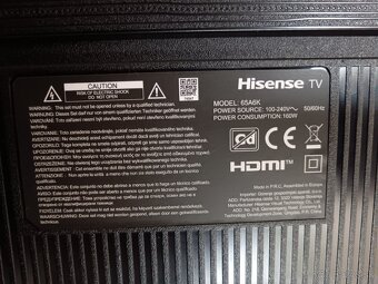 Hisense 65" - 3