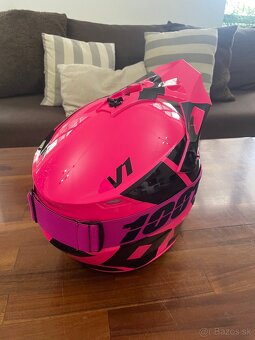 Motocrossová. prilba - 3