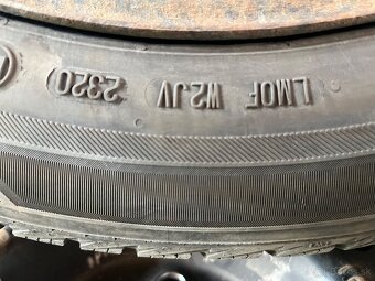 Plechové disky 5x114,3 r16 + zimne pneumatiky 205/55 r16 - 3