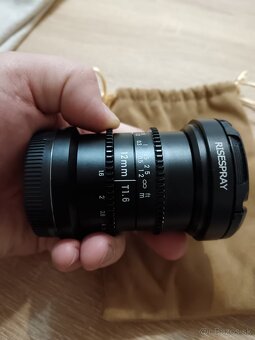 Cine objektiv 12mm T 1.6 Risespray - 3