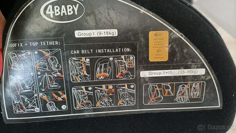 Sedačka 4 Baby Star-Fix Isofix - 3
