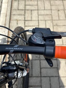 Horský bicykel Kross Hexagon 2.0 27,5” oranžovo-čierny - 3