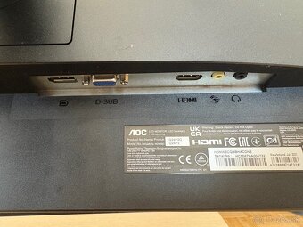 Monitor AOC Q24P2Q2 - QHD - 2560 × 1440 - 3