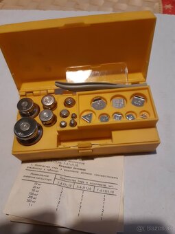 Kalibračné závažia 2ks - 3