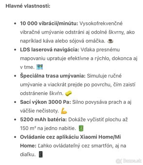 Xiaomi Mi Robot Vacuum-Mop 2 - 3