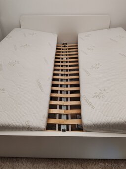 Predám manželskú postel 160x200 - 3