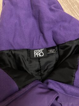 Detské fialové oteplovačky vel.110/116 - 3