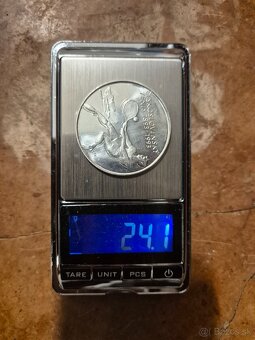 Strieborná minca- československý tenis - 3