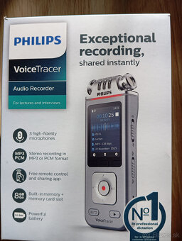 Diktafón PHILIPS DVT4110 - 3