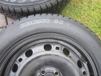 15" pl. disky Fabia 2,3, so zim. pneu 185/60R15 Sava eskimo - 3