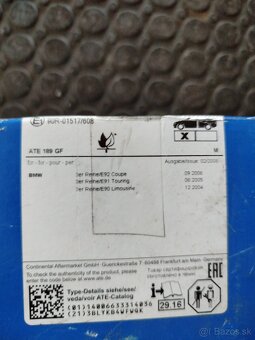 ATE predné brzdové doštičky BMW E91 E90 E92 E93... - 3