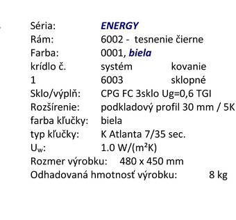 Plastové okno na predaj - 3