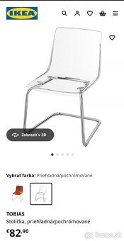 Stolička IKEA TOBIAS - 3