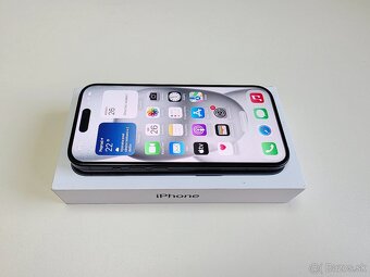 APPLE IPHONE 15 128GB BLACK,ZDRAVIE BATERKY 92% - 3