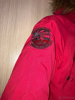 Dievčenská zimná bunda Alpha Industries 152 - 3