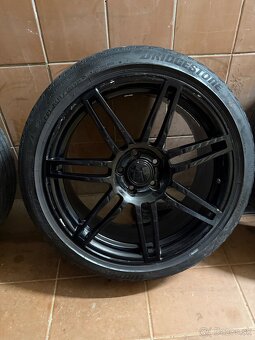 Predám disky Audi Speedline 5x112 R19  + letné pneu - 3