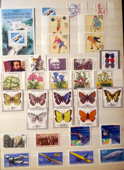 Predám poštové známky DEUTSCHLAND čisté roky 1990 - 2000 - 3