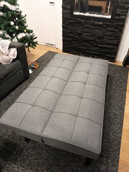 Rovná sedačka /šedá/ - 3