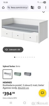 Predám detskú posteľ IKEA - 3