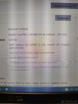 Notebook Dell Latitude E6540 17" - 3