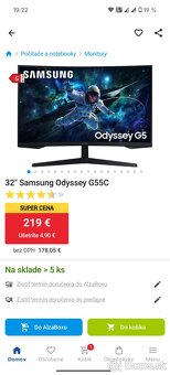 Monitor Samsung Odyssey G5 32 - 3