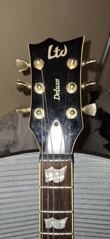 Gitara ESP LTD-1000 deluxe zlatá - 3