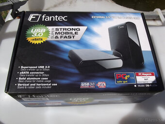 Rámček externý Fantec eSata+USB 3.0 pre 3.5 LFF disky - 3