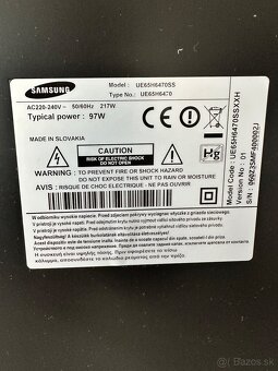 TV Samsung 65” - 3